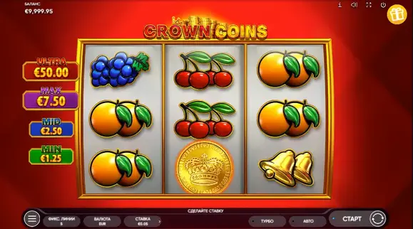 crown coins demo слот